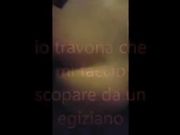 Travona scopata da egiziano a pecorina