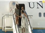 Upskirt figlia diciottenne di Obama