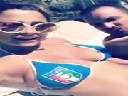 Alessia Macari sexy in vacanza