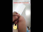 Saluta il cornuto che sto facendo un video