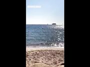 In spiaggia a Sharm el sheikh