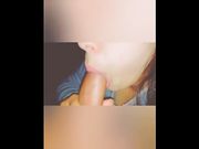 Fidanzata sborrata in bocca gioca con la sborra