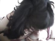 Ragazza italiana si succhia i capezzoli in webcam