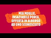 Moglie porca italiana offerta in hotel a sconosciuto