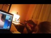 Scopo mia moglie in webcam con segaiolo