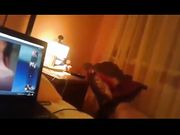 Scopo mia moglie in webcam con segaiolo