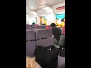 Bocchino in treno in vacanza in Spagna
