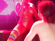 Saritha si masturba al Bergamosex davanti ai fans
