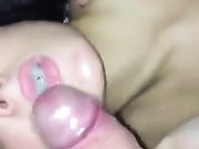 Sperma in bocca alla fidanzata