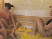 Paola Di Benedetto sauna al Gf vip