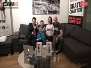 Max Felicitas e Andrea Dipre con Kiiro sexy troietta di cam4