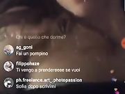 Ma in quanti vi state segando - Diretta Instagram