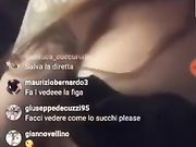 Ma in quanti vi state segando - Diretta Instagram