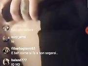 Ma in quanti vi state segando - Diretta Instagram