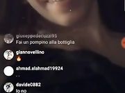 Ma in quanti vi state segando - Diretta Instagram