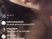 Ma in quanti vi state segando - Diretta Instagram