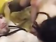 Ragazza albanese in un gangbang