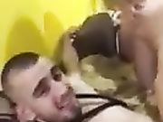 Ragazza albanese in un gangbang