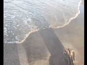 Coppia italiana pompino e scopata in spiaggia