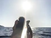 Scopata in barca davanti al cornuto