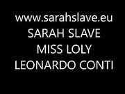 Trio porno bisex Sarah Slave e Miss Loly
