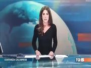 Tg5 upskirt della giornalista