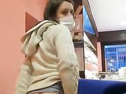 Teen italiana flash culetto