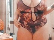 Bbw italiana rossa