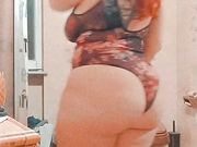 Culone rossa italiana Bbw