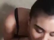Amatoriale fidanzata sborrata in faccia