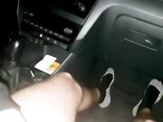 Fidanzata scopata in auto di notte e sborrata dentro
