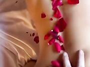Scopata di San Valentino tra i petali di rosa