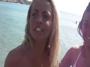 Sara e Monica due amiche zoccole a Ibiza