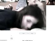 Teen italiana spompina in webcam il suo fidanzato
