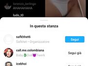 Diretta Instagram hot - Cazzo cosi pero mi fate godere