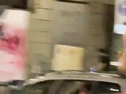 Forza italia - Tifose in topless in strada