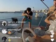 Roberryc twerka in live instagram in barca a Dubai