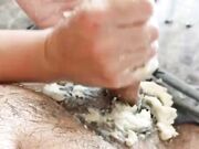 Quanto è buono il gorgonzola con la sborra?