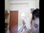  Gattagiulia si masturba in webcam