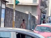 Solo a Catania succedono ste cose - Nuda in strada