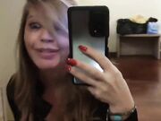 Selfie Milf italiana bionda fica