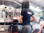 La barista col culo più bello di Trento