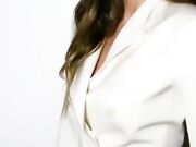 Melissa Satta vestitino in collant