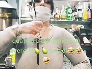 Sara Piras sexy barista sarda TikTok