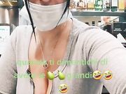 Sara Piras sexy barista sarda TikTok