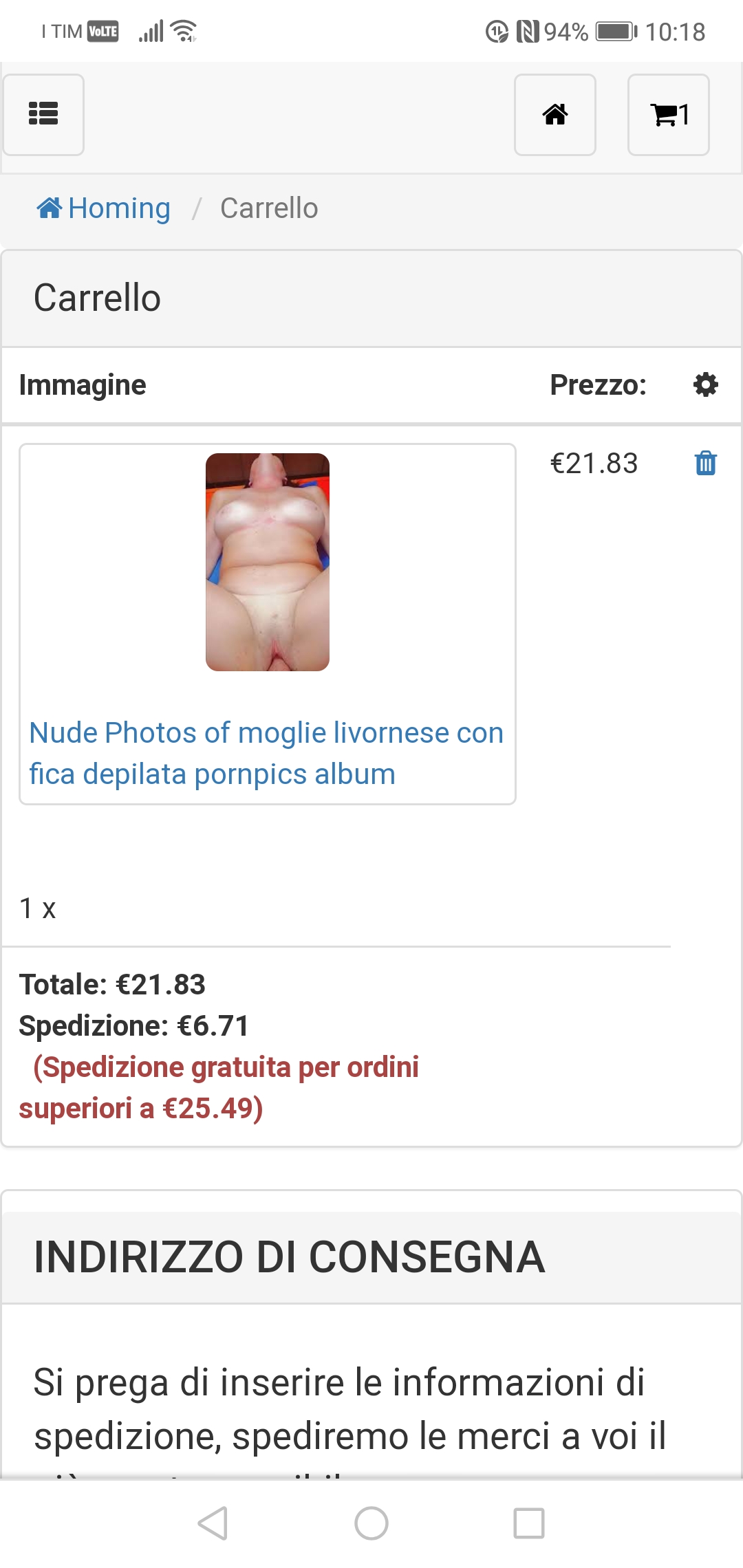 Mie foto in vendita Foto Amatoriali Porno Italiane e Album xxx su Solopornoitaliani Immagine